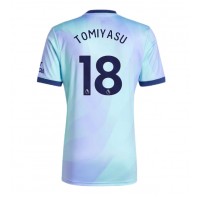 Pánský Fotbalový dres Arsenal Takehiro Tomiyasu #18 2024-25 Třetí Krátký Rukáv